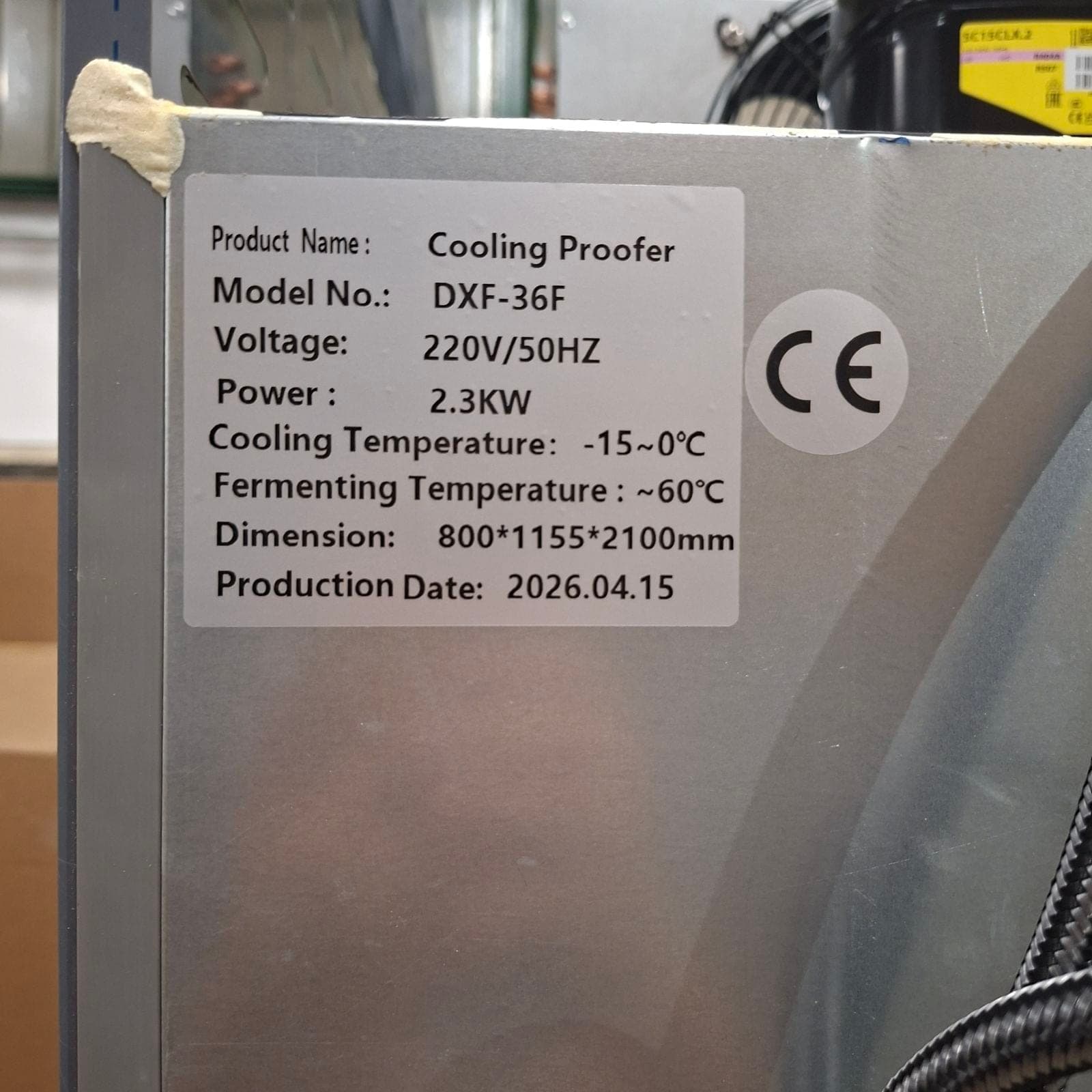 DXF-36F retarder komora